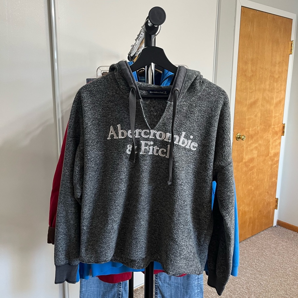 Abercrombie & Fitch Charcoal Hoodie